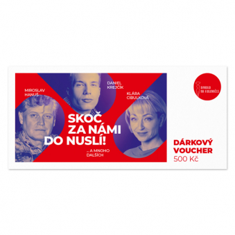 Dárkový voucher Skoč za námi do Nuslí!